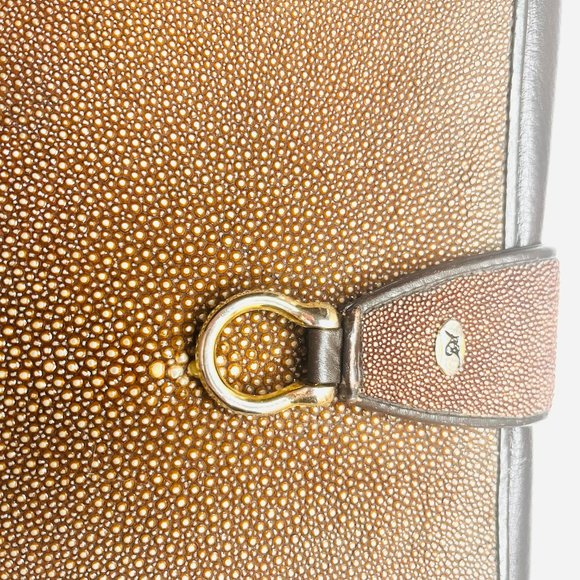 Authentic Genuine Stingray leather Handbag - Picture 2 of 11